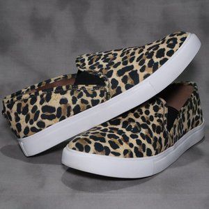 Steve Madden Cheetah Print Slip-On Sneakers 9.5 Women